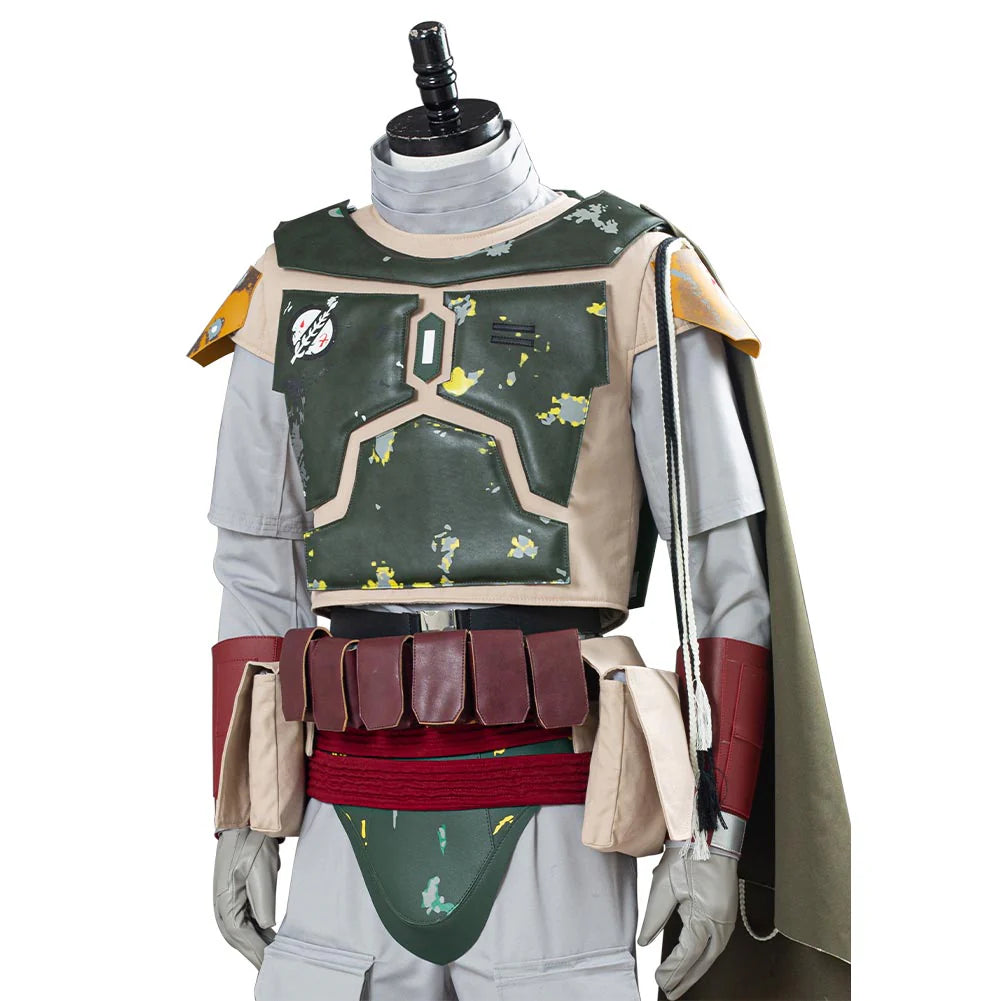 Boba Fett The Mandalorian Cosplay Costume for Men