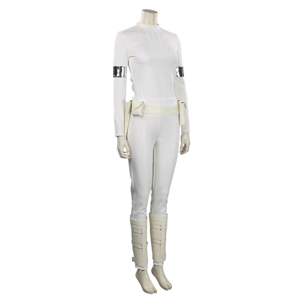 Padme Naberrie Amidala Cosplay Costume Set – Women’s Halloween Carnival Outfit