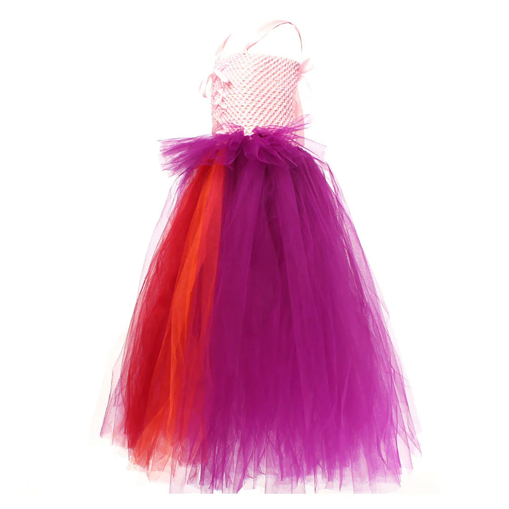 Kids Hocus Pocus Sarah Sanderson Mesh Dress Costume Set