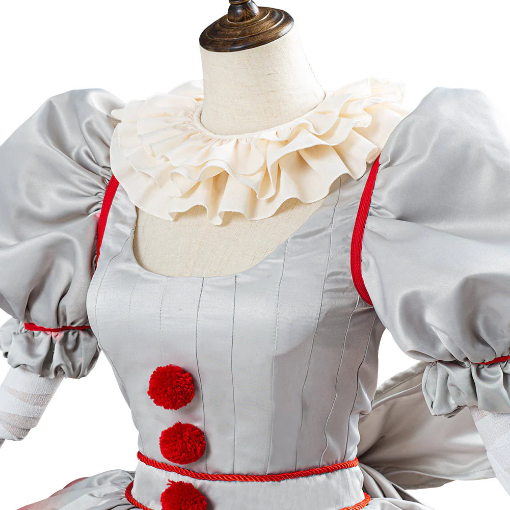 Pennywise The Clown Horror Cosplay Costume for Women