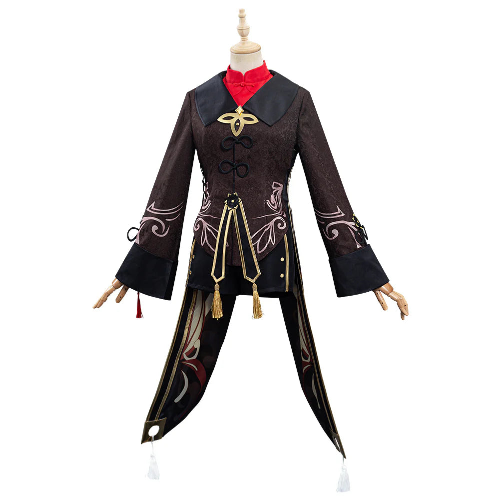 Hu Tao Genshin Impact Cosplay Costume Halloween Outfit