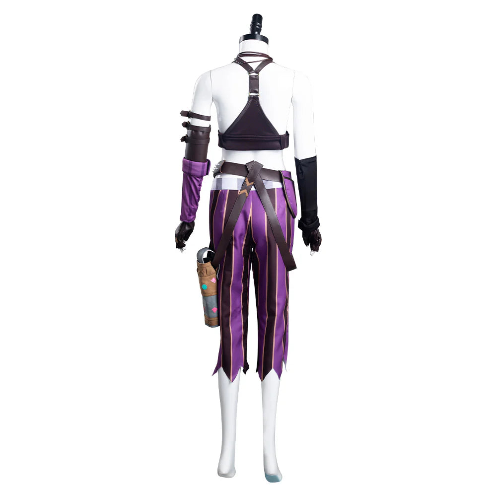 Jinx Arcane League of Legends Cosplay Costume Set