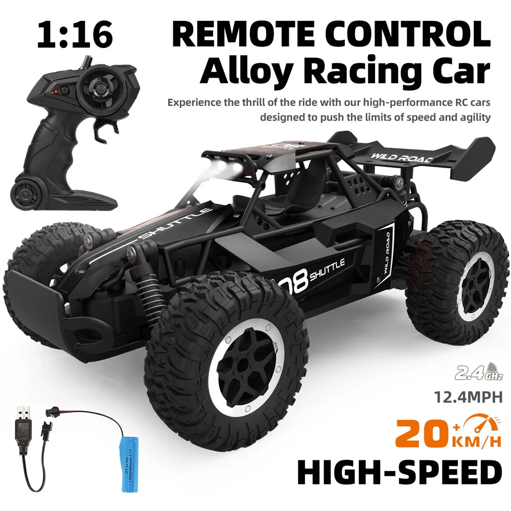 Durable Remote Control Off-Road Alloy Racing Car | 4WD RC SUV