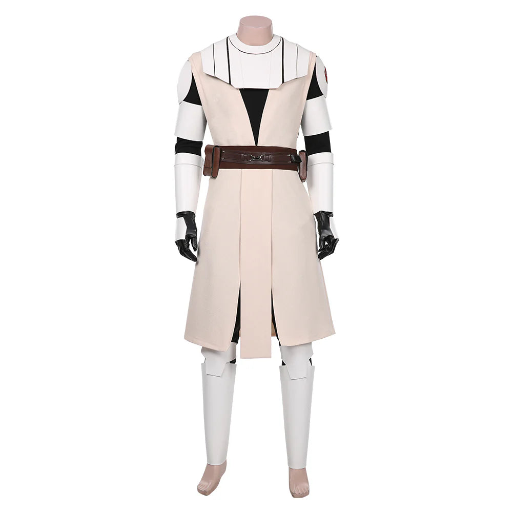 Obi-Wan Kenobi The Clone Wars Cosplay Costume Outfit