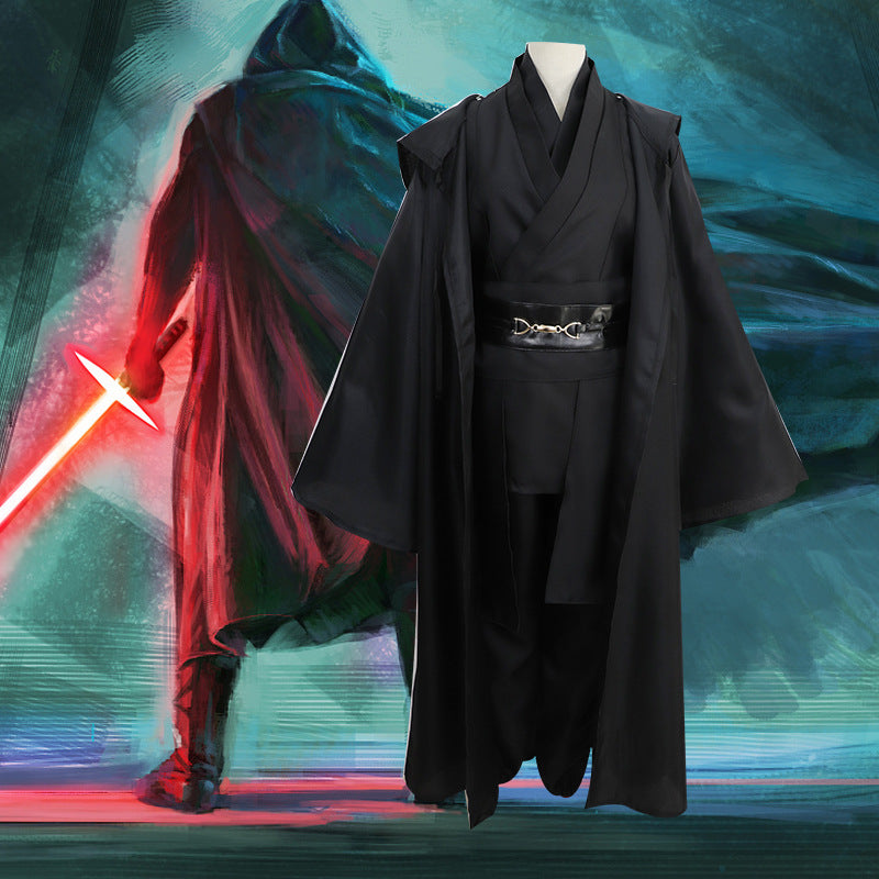 Star Wars Anakin Skywalker Cosplay Costume – Jedi & Sith Robe Full Set | Halloween Costumes