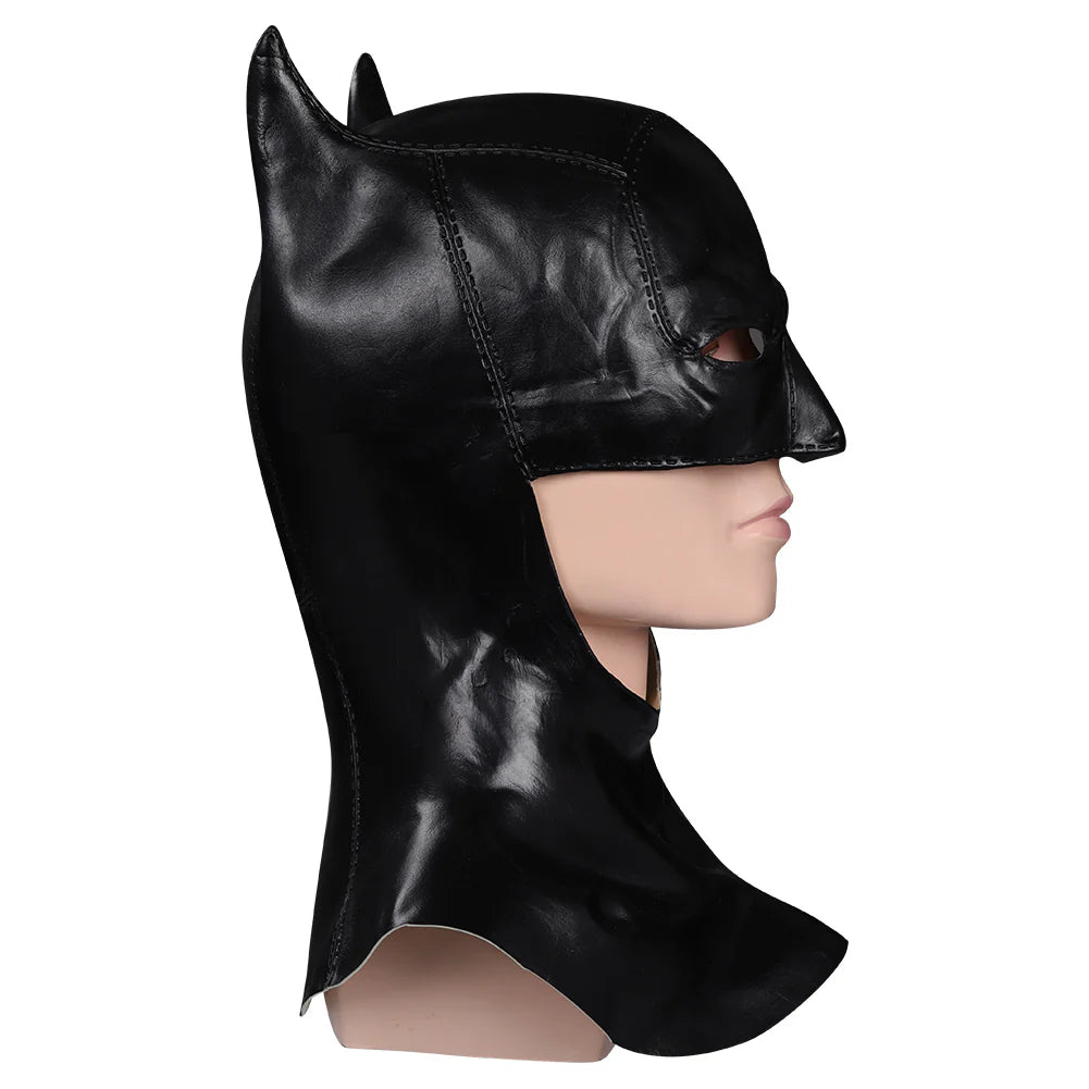 The Batman 2022 Latex Cosplay Mask for Adults