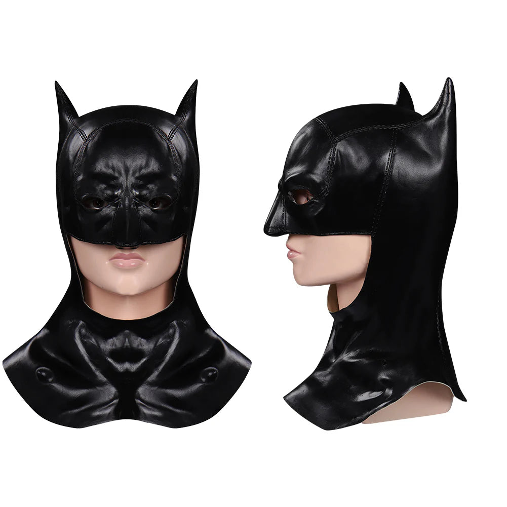 The Batman 2022 Latex Cosplay Mask for Adults