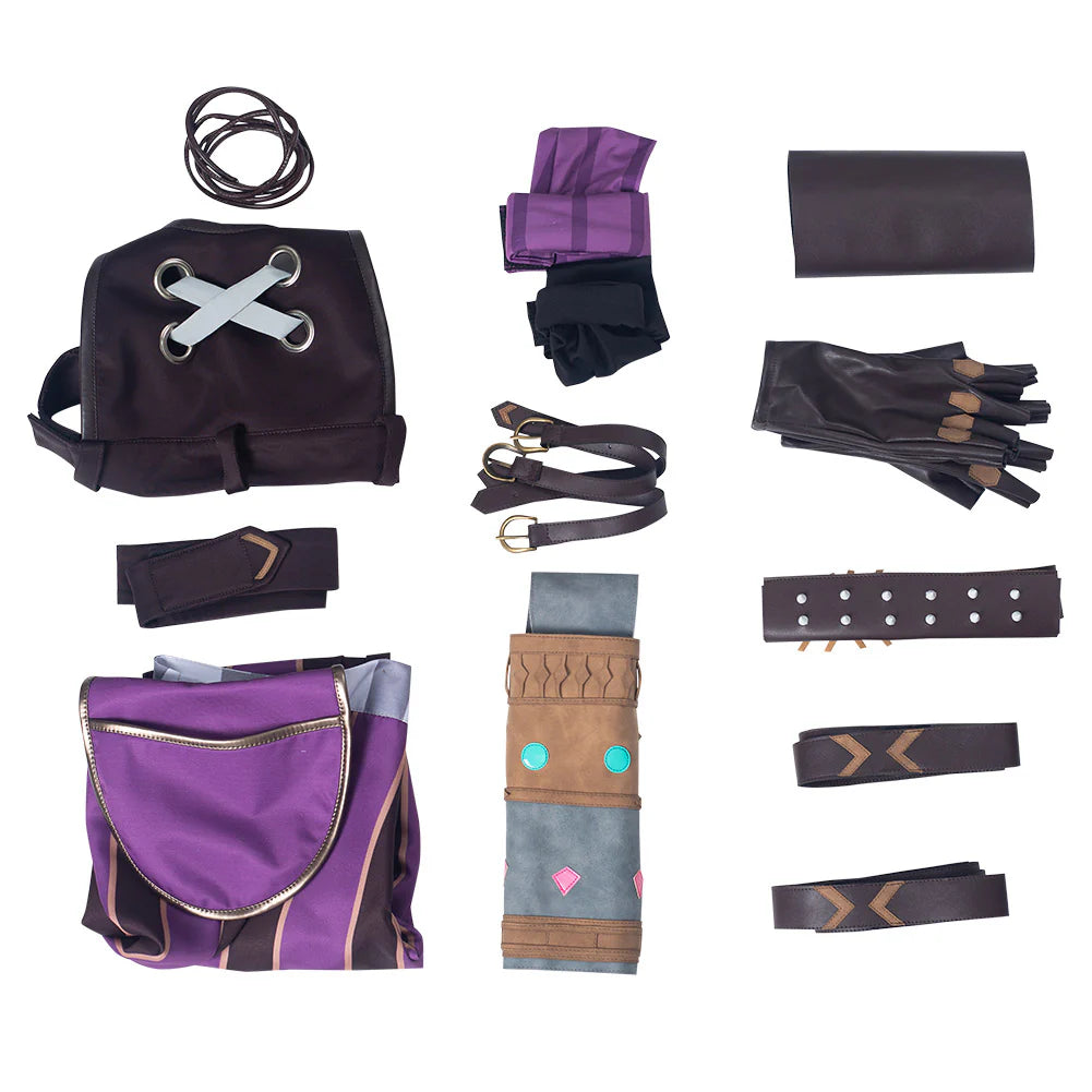 Jinx Arcane League of Legends Cosplay Costume Set