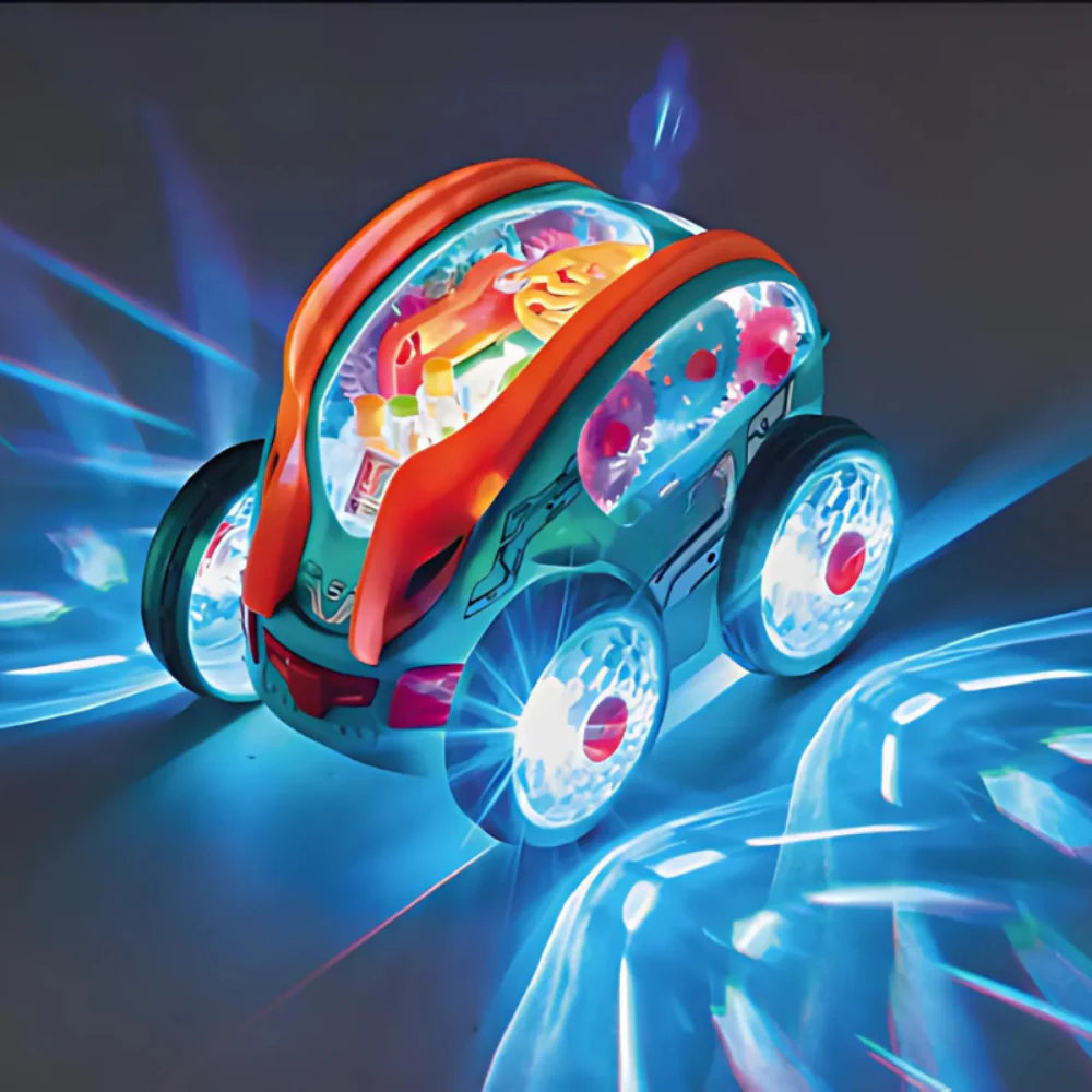 Light-Up Spinning Toy Car | 360° LED Motion Vehicle for Kids