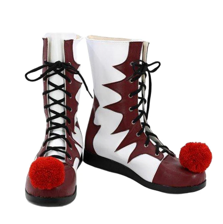 Pennywise Cosplay Costume with Shoes – IT 2 Halloween Outfit