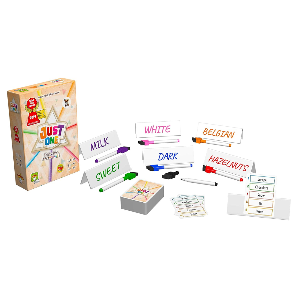 Just One | Party Game | Ages 8+ | 3-7 Players | 20 Minute Playing Time
