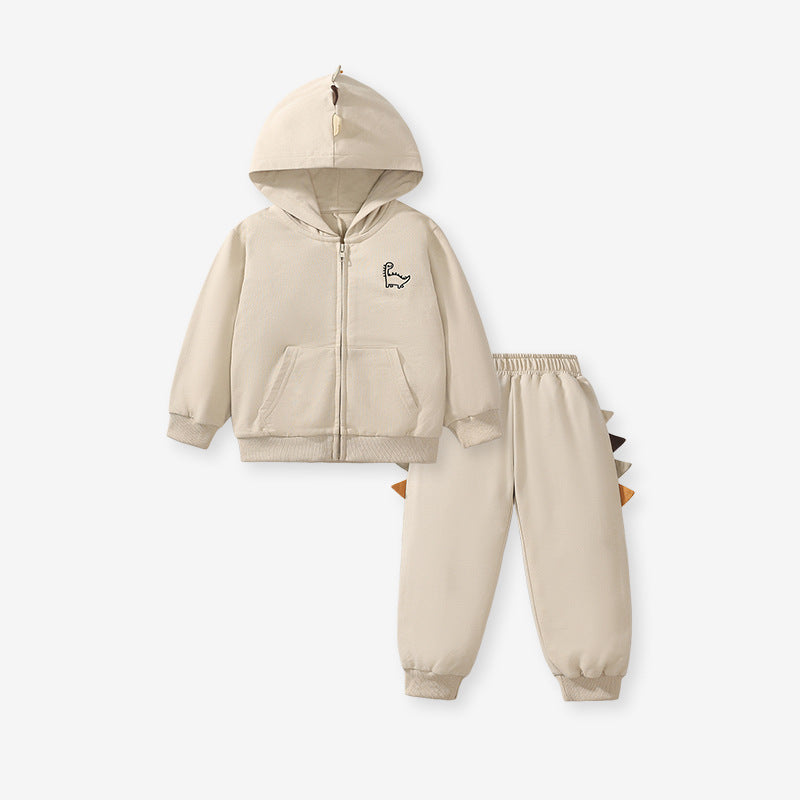 Kids Dinosaur Hoodie & Jogger Outift Set