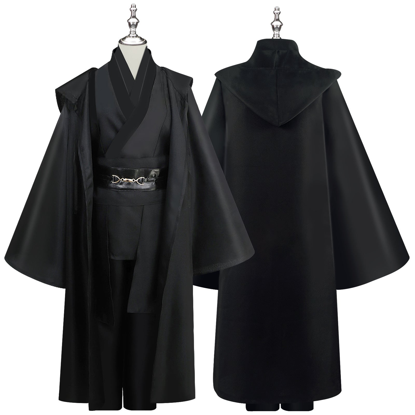 Star Wars Anakin Skywalker Cosplay Costume – Jedi & Sith Robe Full Set | Halloween Costumes