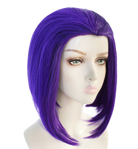 Raven Teen Titans Cosplay Costume with Wig – Women’s Halloween Costumes Superhero Outfit
