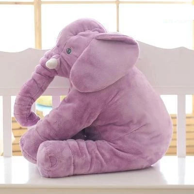 Soft Plush Elephant Pillow for Babies | Cuddly Comfort Toy