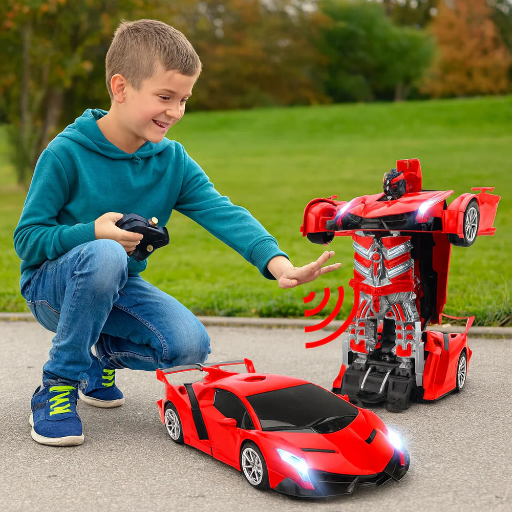 Transforming Remote Control Robot Car for Kids | Gesture Control