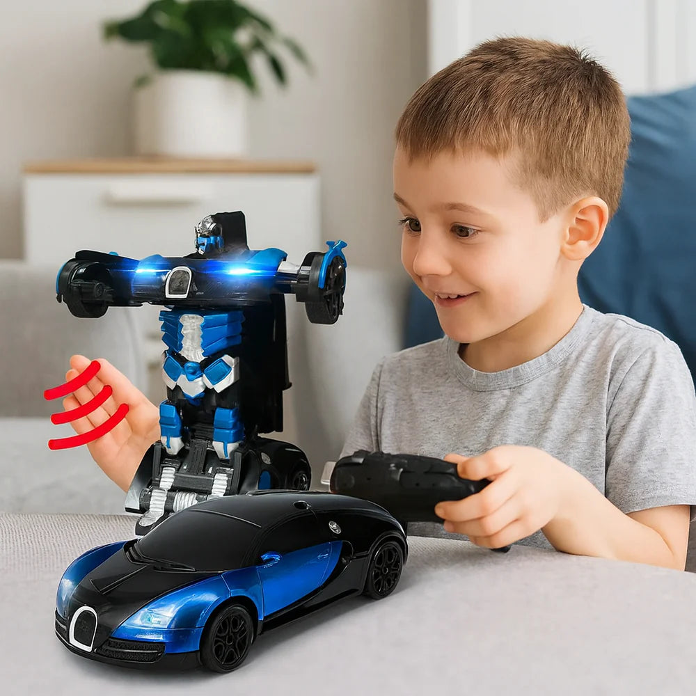 Transforming Remote Control Robot Car for Kids | Gesture Control