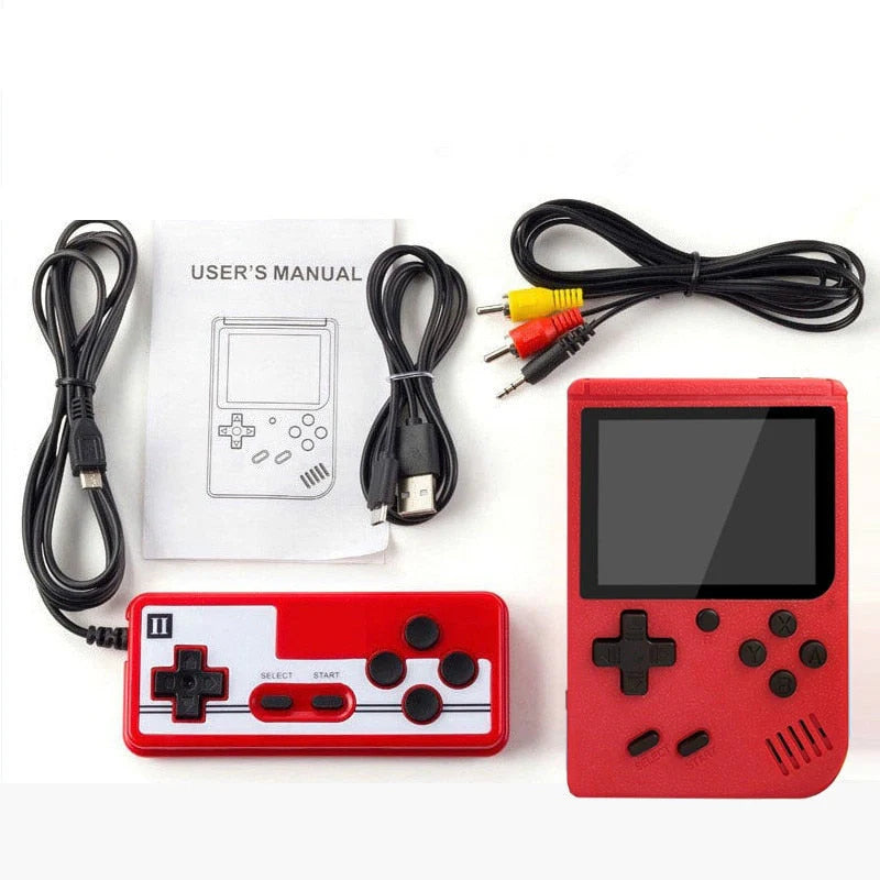Portable Retro Gaming Console with 400 Built-In Classic Games