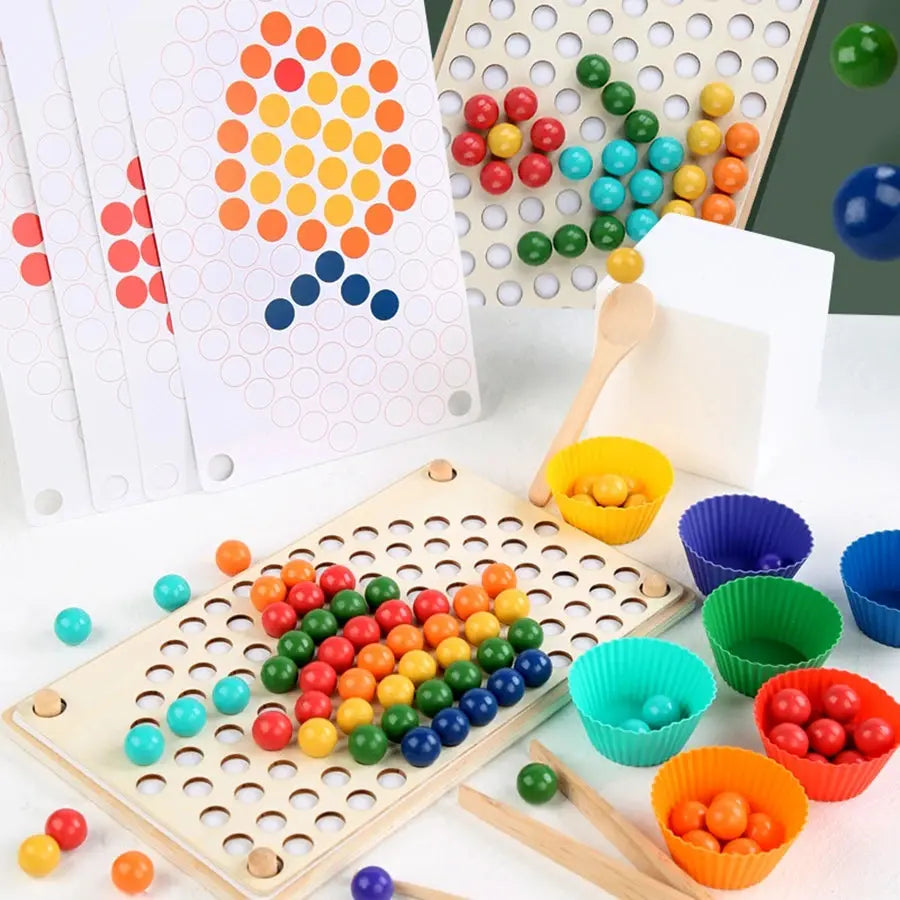 Montessori Rainbow Beads