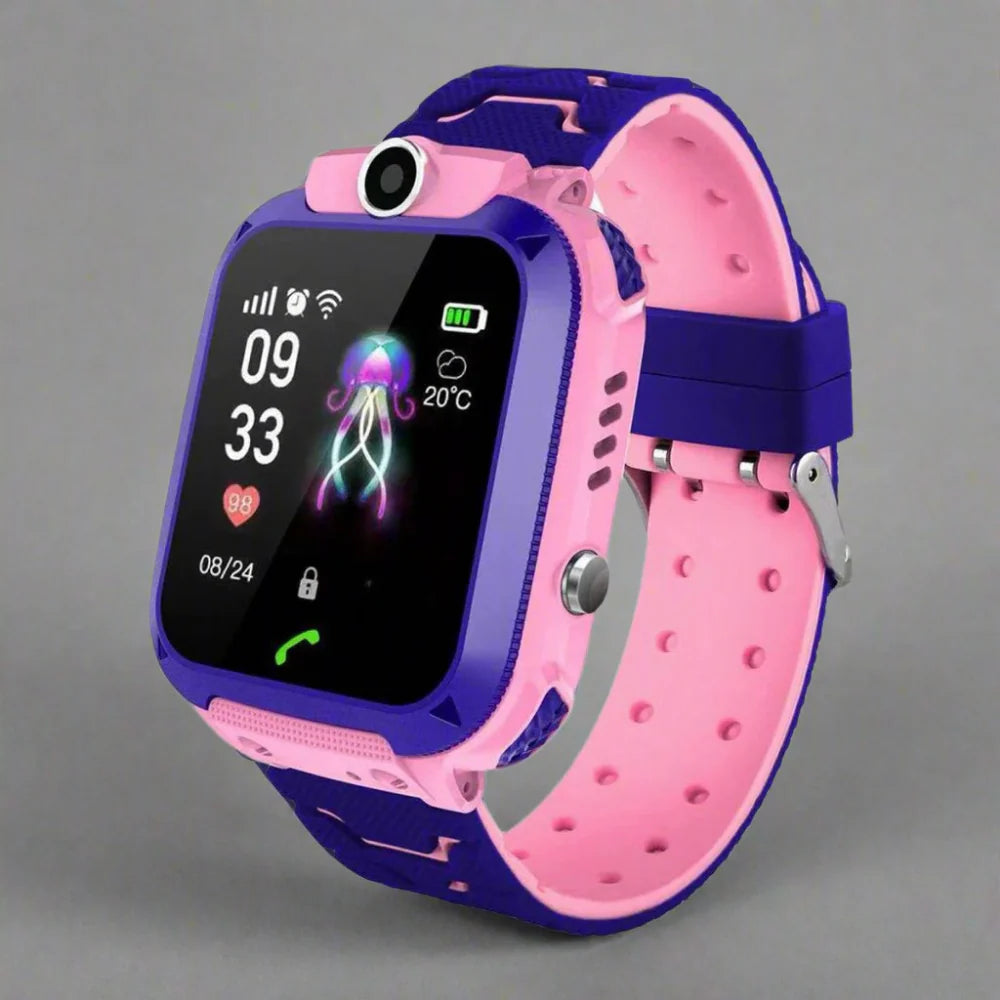 Kids GPS Waterproof Smartwatch with SOS Safety Tracker
