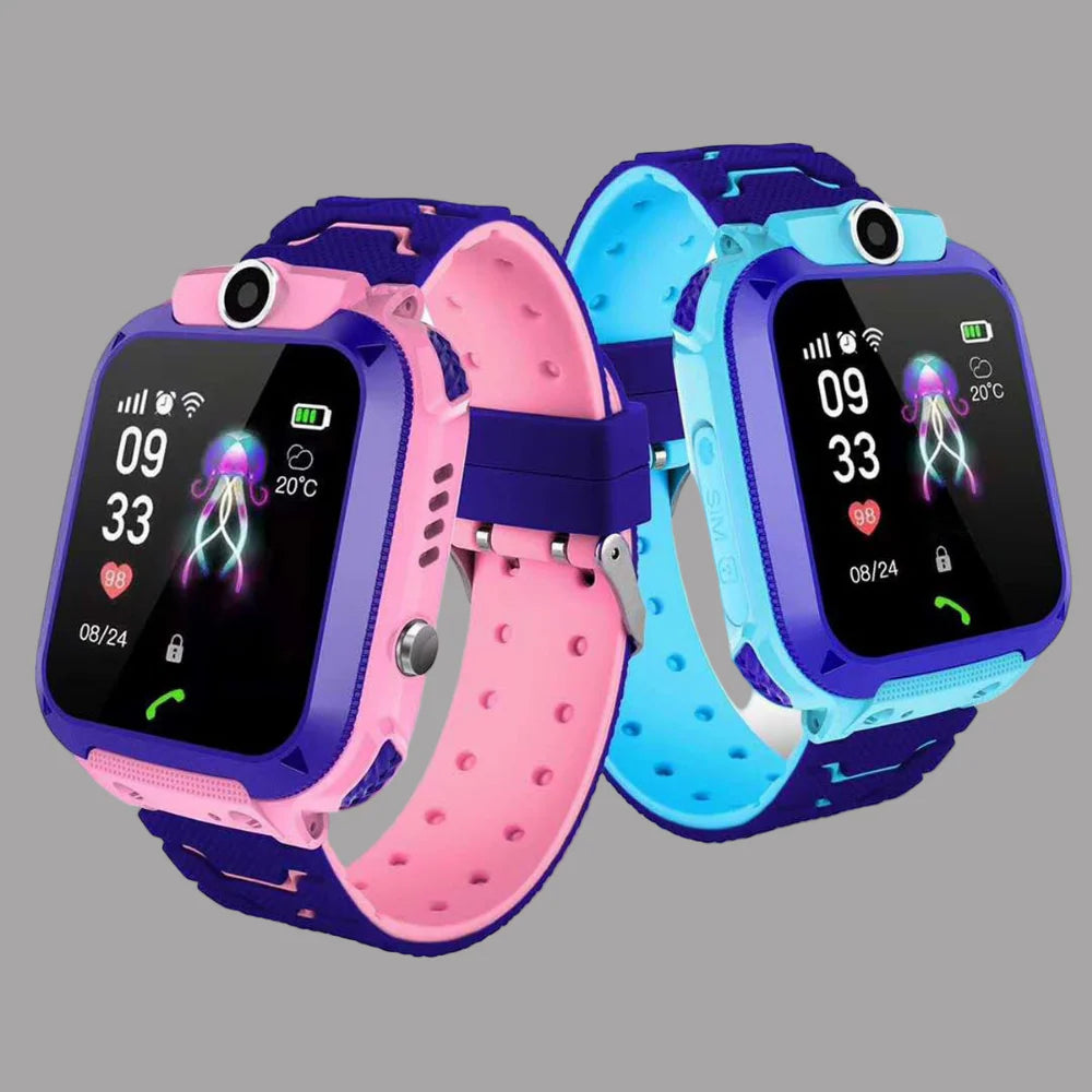 Kids GPS Waterproof Smartwatch with SOS Safety Tracker