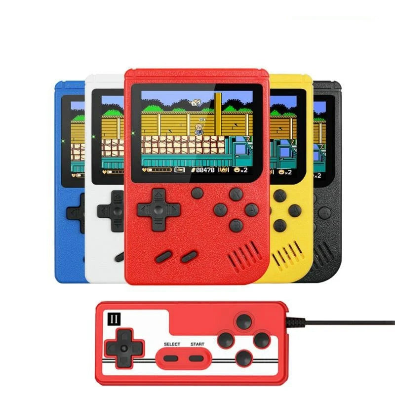 Portable Retro Gaming Console with 400 Built-In Classic Games