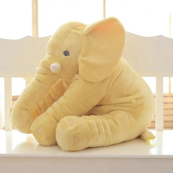 Soft Plush Elephant Pillow for Babies | Cuddly Comfort Toy
