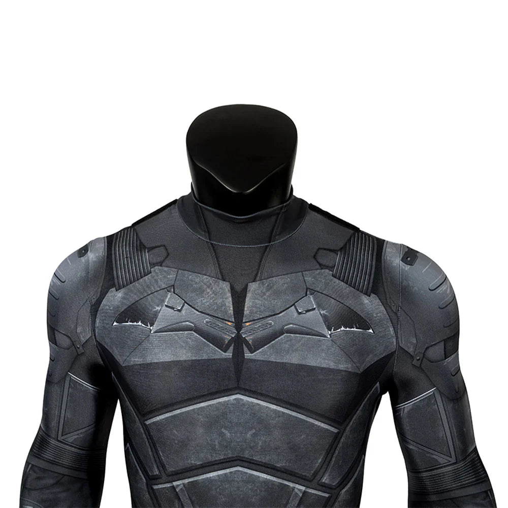 Batman Bruce Wayne Cosplay Costume Jumpsuit for Adults