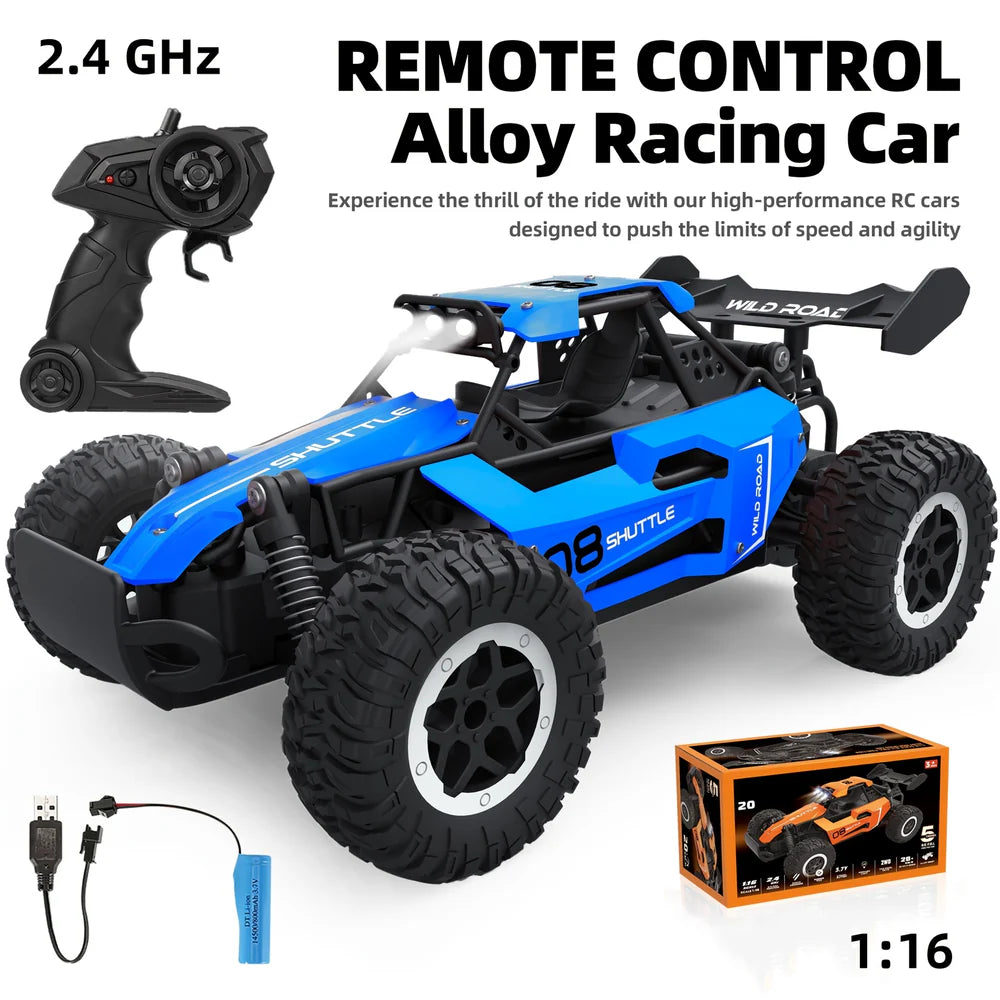 Durable Remote Control Off-Road Alloy Racing Car | 4WD RC SUV