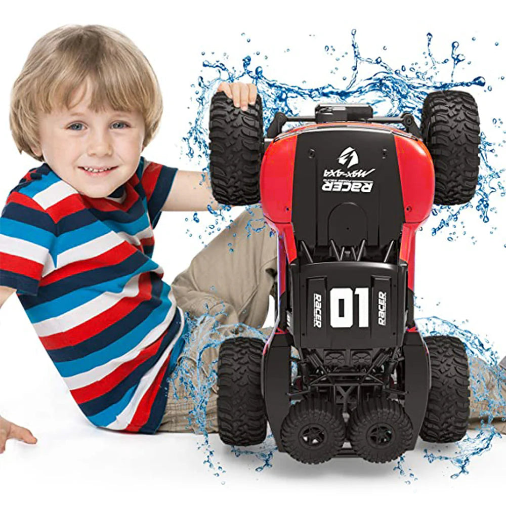 Remote Control Waterproof Off-Road Car Toy | 4x4 All-Terrain Vehicle