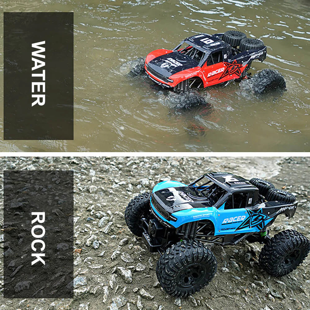Remote Control Waterproof Off-Road Car Toy | 4x4 All-Terrain Vehicle