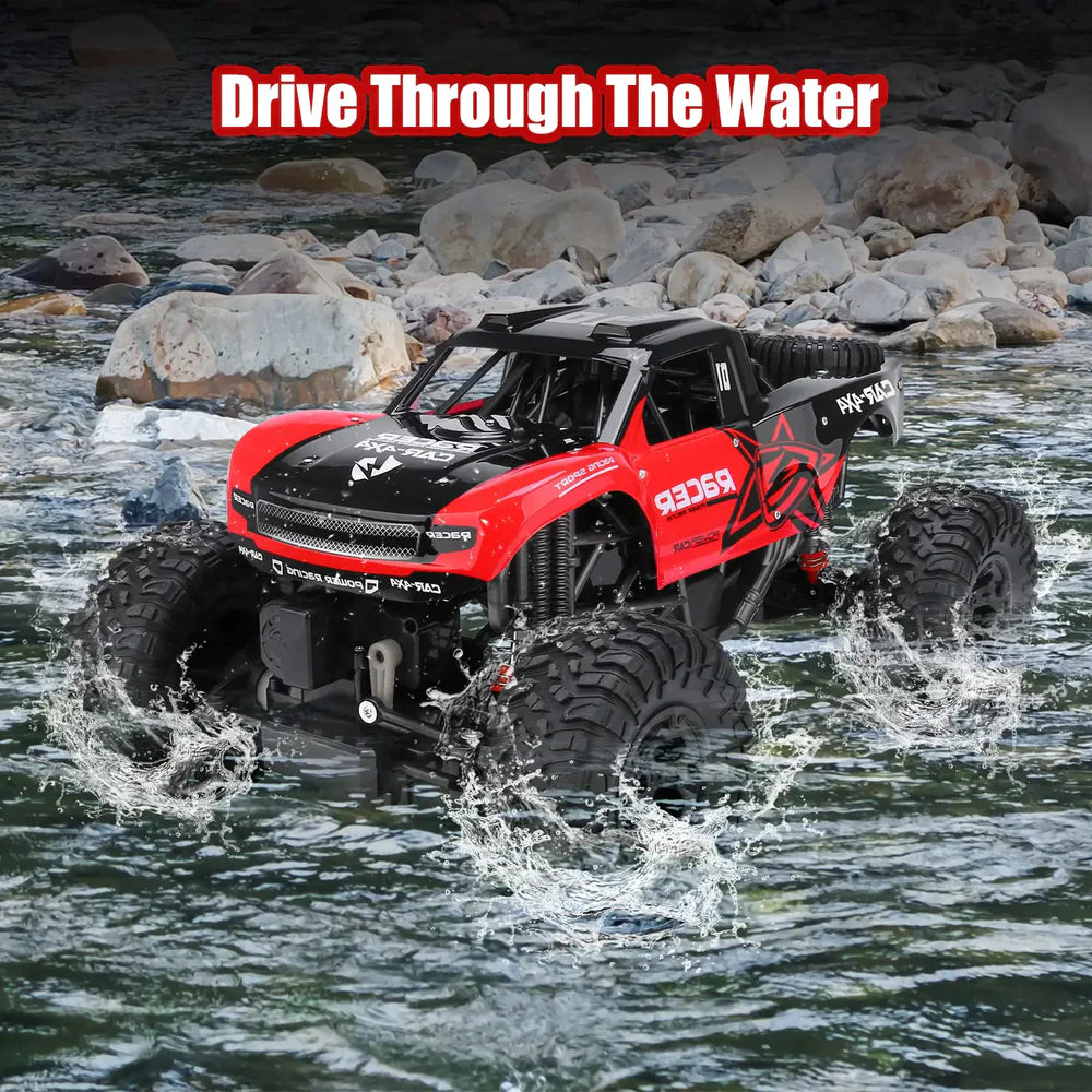 Remote Control Waterproof Off-Road Car Toy | 4x4 All-Terrain Vehicle