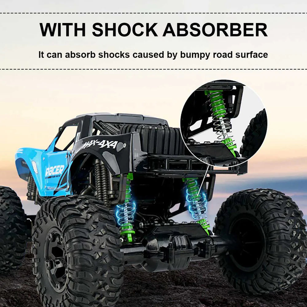 Remote Control Waterproof Off-Road Car Toy | 4x4 All-Terrain Vehicle