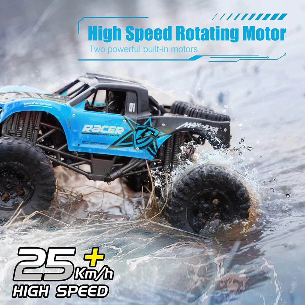 Remote Control Waterproof Off-Road Car Toy | 4x4 All-Terrain Vehicle