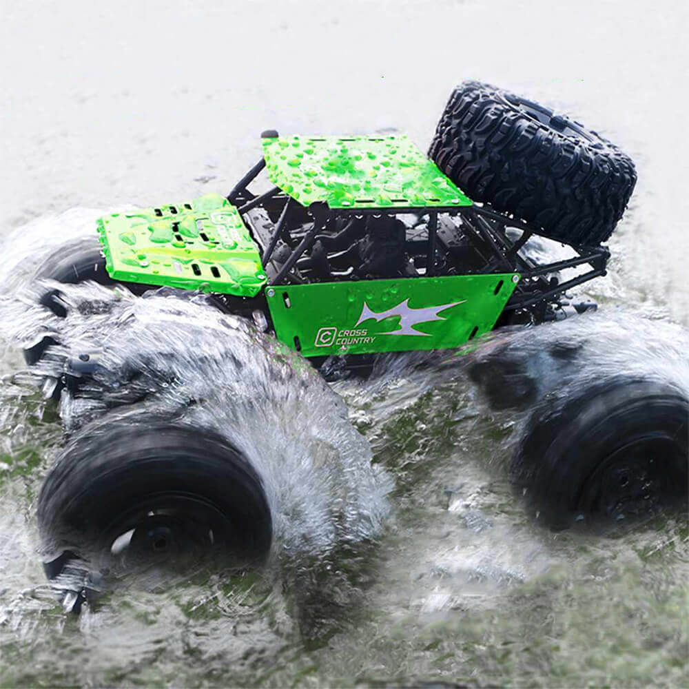 Remote Control Amphibious Car for Water and Land | 4WD Off-Road RC