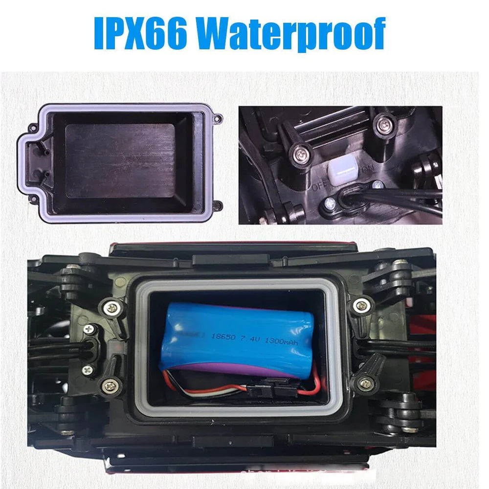 Remote Control Amphibious Car for Water and Land | 4WD Off-Road RC