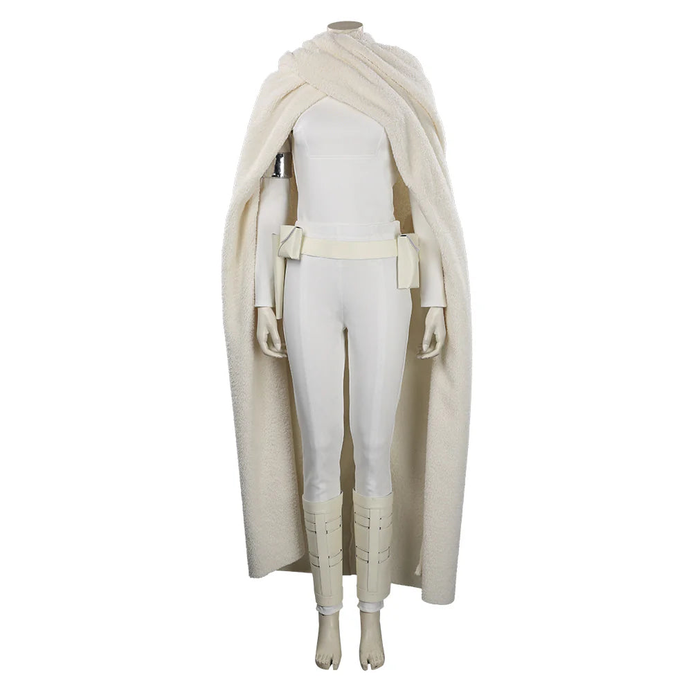 Padme Naberrie Amidala Cosplay Costume Set – Women’s Halloween Carnival Outfit