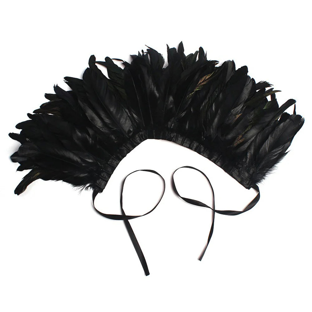 Kids Maleficent Cosplay Dress Costume with Headband