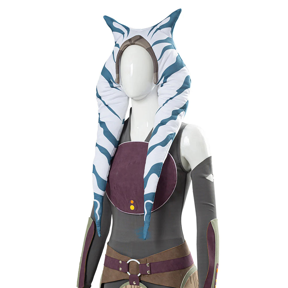 Rebels Ahsoka Tano Cosplay Costume Dress for Women