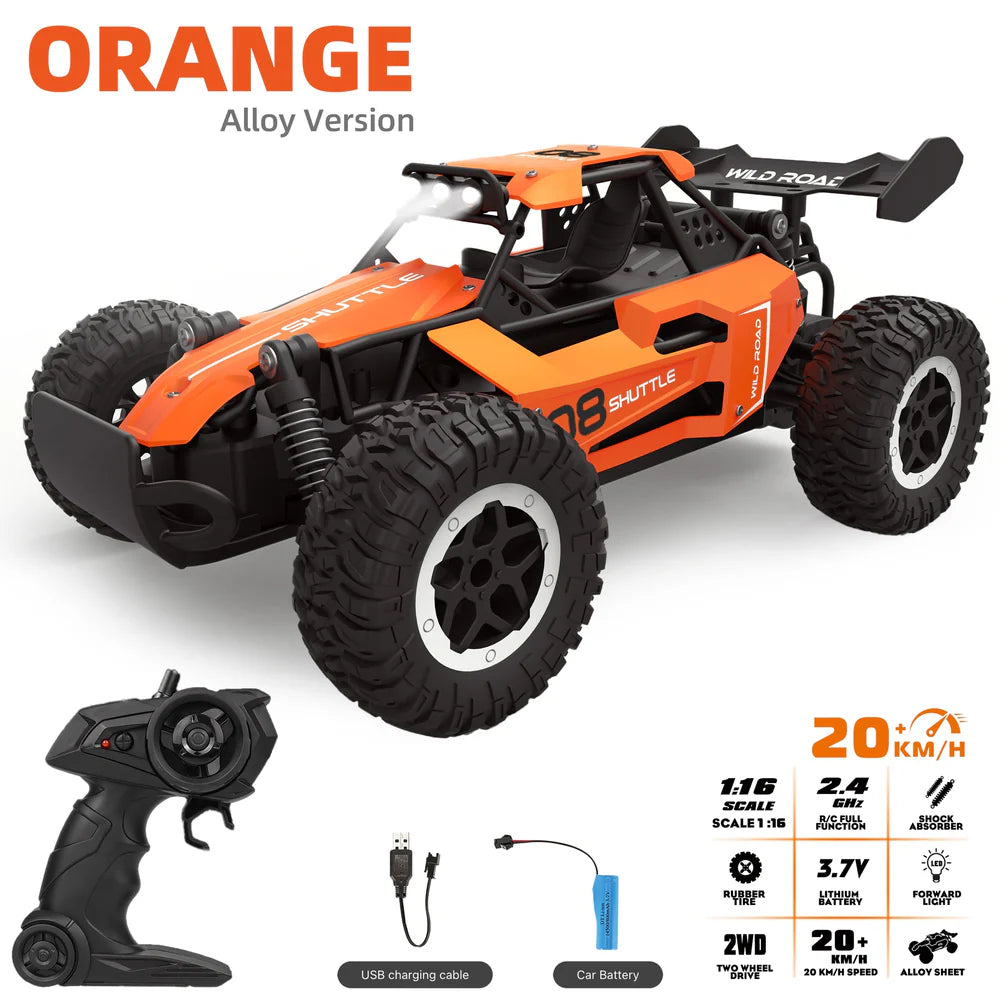 Durable Remote Control Off-Road Alloy Racing Car | 4WD RC SUV