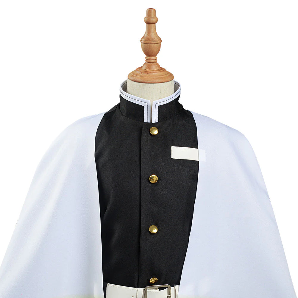 Kids Kyojuro Rengoku Demon Slayer Cosplay Costume Set