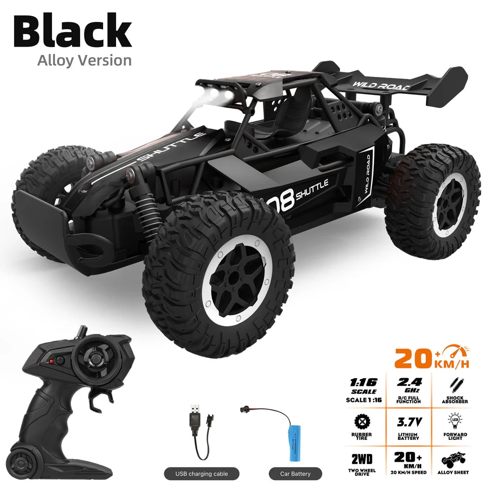 Durable Remote Control Off-Road Alloy Racing Car | 4WD RC SUV