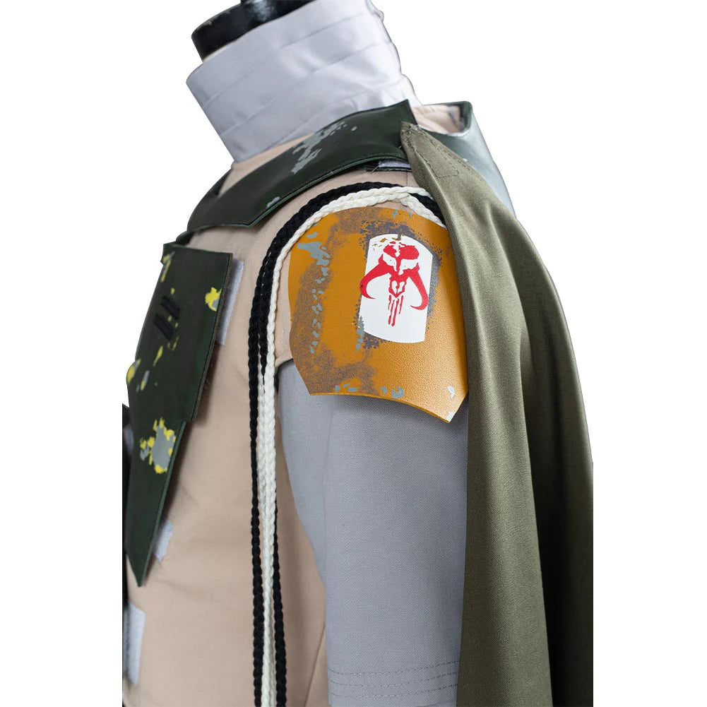 Boba Fett The Mandalorian Cosplay Costume for Men