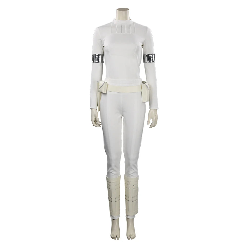 Padme Naberrie Amidala Cosplay Costume Set – Women’s Halloween Carnival Outfit