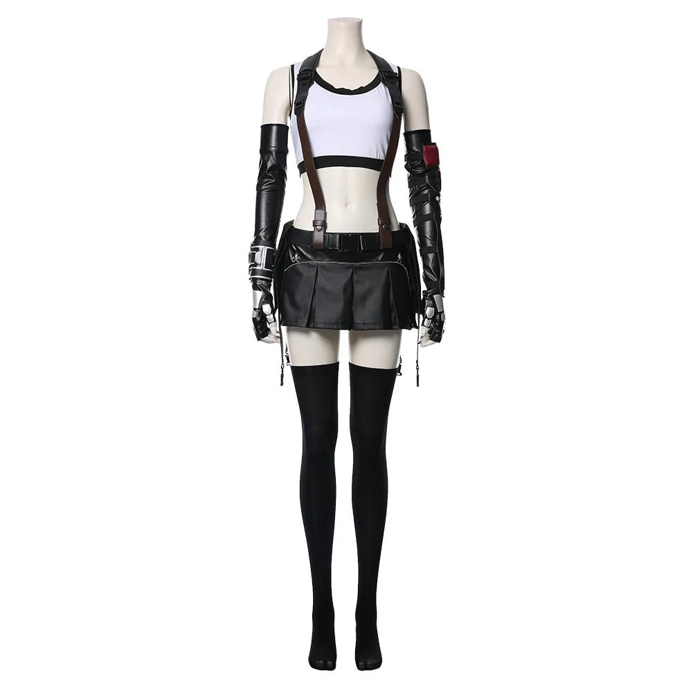 Tifa Lockhart Final Fantasy VII Cosplay Costume Set