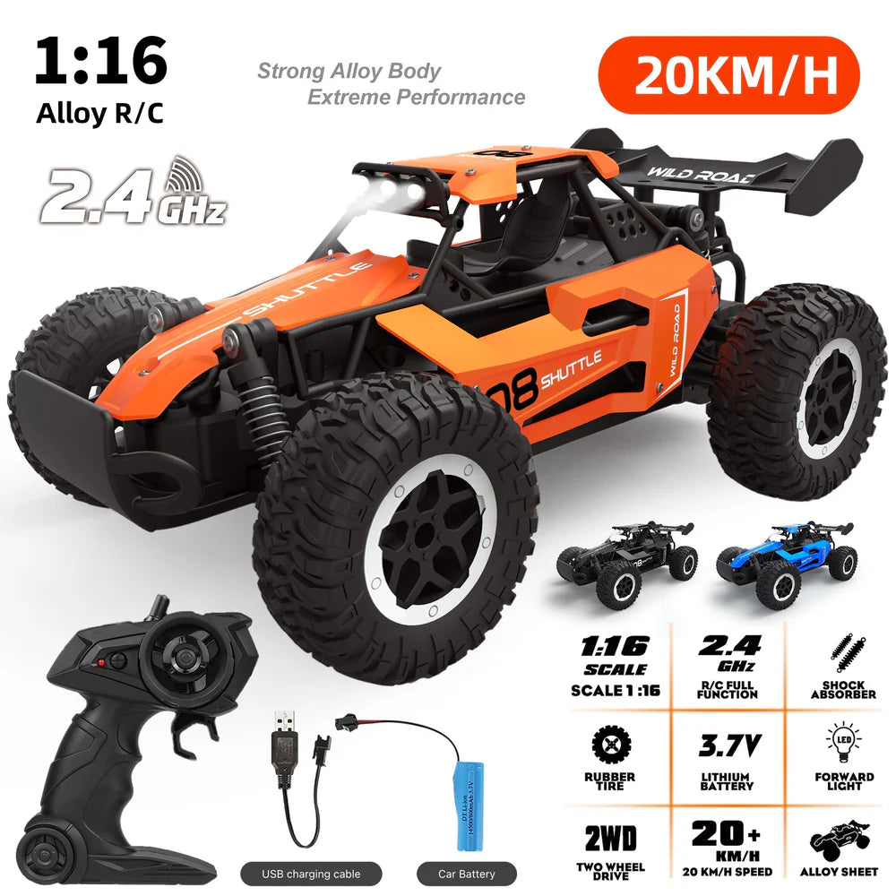 Durable Remote Control Off-Road Alloy Racing Car | 4WD RC SUV
