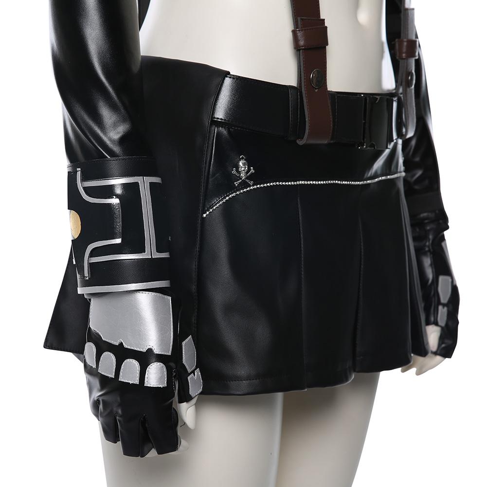 Tifa Lockhart Cosplay Costume with Wig & Shoes – Final Fantasy VII