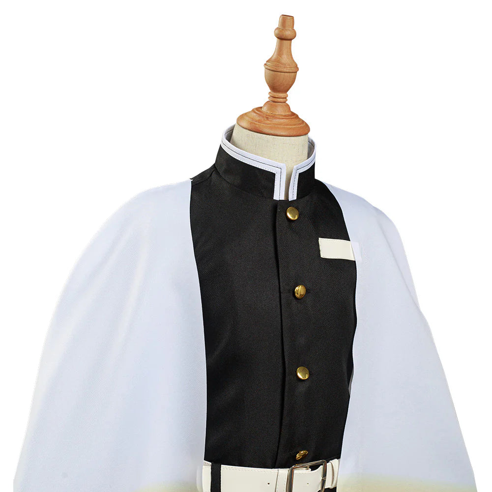 Kids Kyojuro Rengoku Demon Slayer Cosplay Costume Set