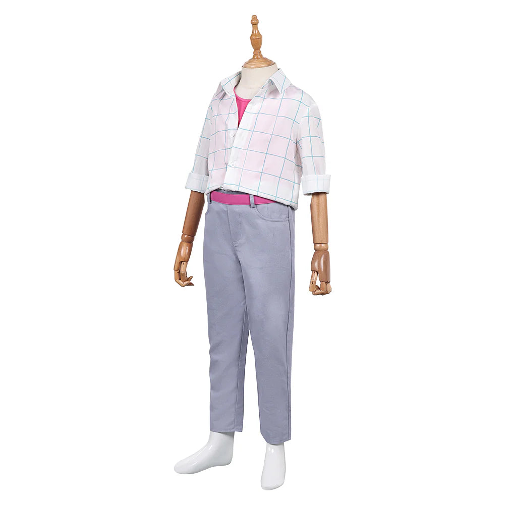 Kids Demon Hunters Jinu Cosplay Costume Set – Halloween Outfit