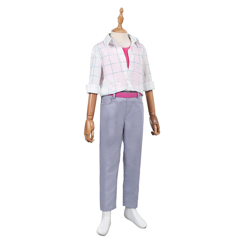 Kids Demon Hunters Jinu Cosplay Costume Set – Halloween Outfit